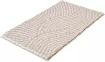 Kleine Wolke Badteppich CALMA Macadamia 60 x 100 cm