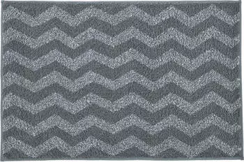 Kleine Wolke Badteppich ZACK Schiefer 60 x 90 cm
