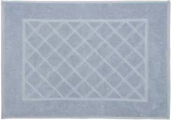 Kleine Wolke Frottiervorleger BRIDGE Azur 50 x 70 cm