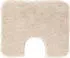 Grund WC-Vorleger MELANGE Champagner 50x60 cm mit Ausschnitt