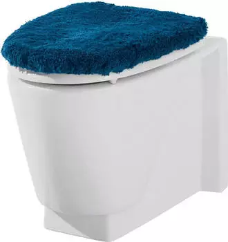 Erwin Müller WC-Deckelbezug Veria 47x50 cm petrol-creme