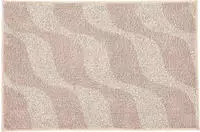Kleine Wolke Badematte ""Onda", Badvorleger, Badezimmer Teppich" H&ouml;he 15 mm