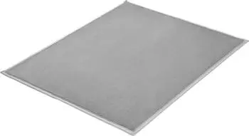 Kleine Wolke Badteppich VELVET Platinfarben 50 x 60 cm