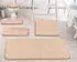 Grund WC-Vorleger MELANGE Beige 50x60 cm mit Ausschnitt