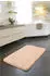 Grund WC-Vorleger MELANGE Beige 50x60 cm mit Ausschnitt