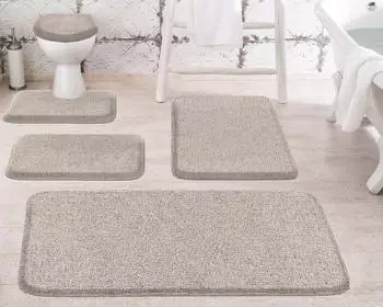 Grund Badteppich MELANGE Taupe 70x120 cm