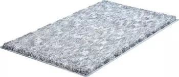 Grund Badteppich MIRAGE silber 70x120 cm