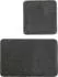 Kleine Wolke Badteppich-Set RELAX Anthrazit Set 2-teilig mit 50x50cm und 55x85cm