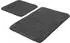 Kleine Wolke Badteppich-Set RELAX Anthrazit Set 2-teilig mit 50x50cm und 55x85cm