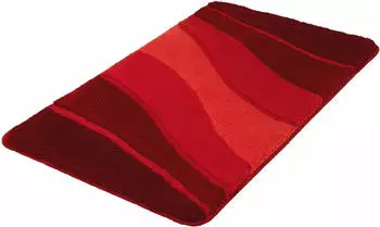 Kleine Wolke Badteppich OCEAN Granat 70 x 120 cm