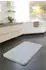 Grund Badteppich MELANGE Silber 50x80 cm