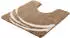 Kleine Wolke WC-Vorleger MYSTIC Taupe 55 x 55 cm mit Ausschnitt