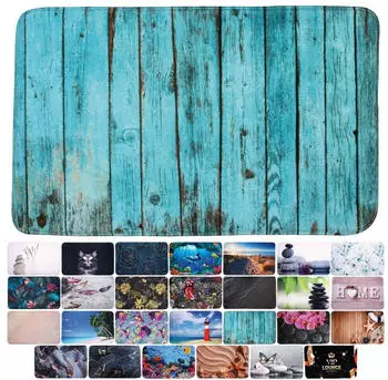 Sanilo Badteppich Lumber 50x80cm, Polyester, t&uuml;rkis