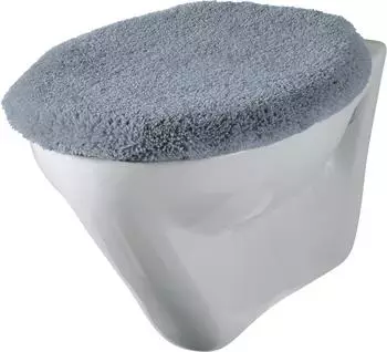 Erwin Müller WC-Deckelbezug Korfu 47x50 cm grau