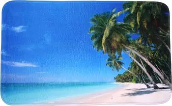 Sanilo Badteppich Karibik 70x110cm, Polyester, rutschhemmend (BT837007)