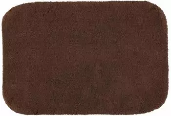 Rhomtuft Aspect Badematte Velours, Polyamid, braun, 80x160cm (406)