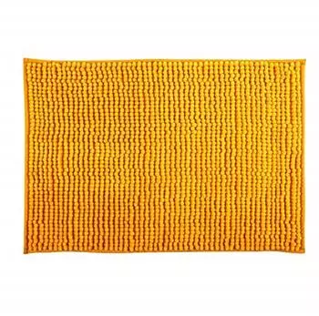 MSV Badteppich Chenille, safrangelb, 40x60cm (141633)