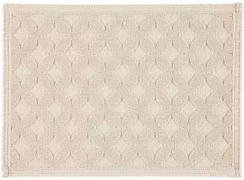 Rhomtuft Seaside Badematte 50x70cm, 100% Baumwolle, stone
