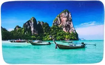 Sanilo Badteppich Thailand 50x80cm, Polyester, rutschfest