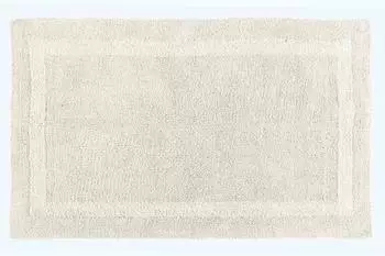 Homescapes Badematte Extra Large, wendbar, 100% Baumwolle, 1600g/m&sup2;, 70x120cm, creme