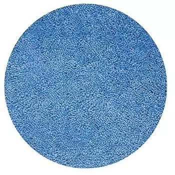 Spirella Highland Badematte rund, Mikrofaser, himmelblau, Ø60cm (10.14374)