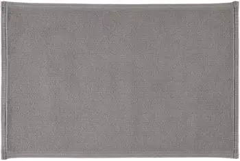 Rhomtuft Plain Badematte rechteckig kiesel 60x90cm