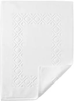 Egeria Denver Badematte Baumwolle, wei&szlig;, 50x70cm (77160005-2)