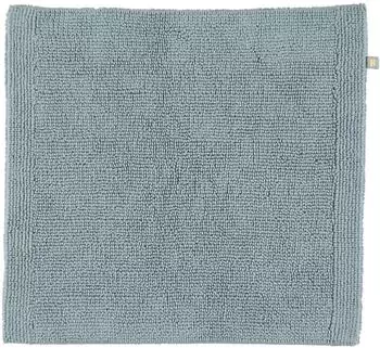 Rhomtuft Badteppich Pur 100% Baumwolle, aquamarin, 60x60cm (400)