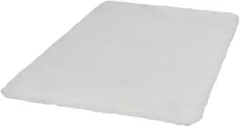 Sch&ouml;ner Wohnen Bali Badteppich Polyester, wei&szlig;, 60x90cm