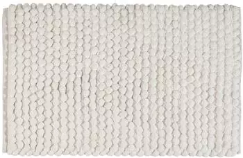 Wenko Solivo Badematte weiß, Polyester/Baumwolle, 50x80cm (Solivo)