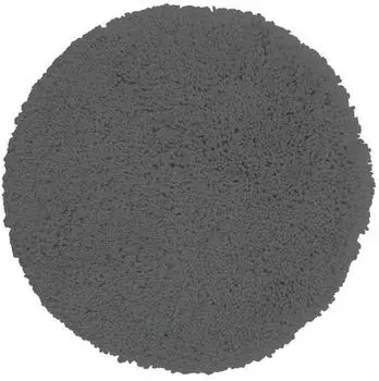 Spirella Highland runde Badematte, Mikrofaser, grau, Ø60cm (10.14375)