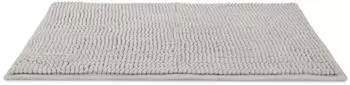 Beautissu Beaumare Badematte rutschfest 120x70cm, hellgrau (Beaumare Wr)