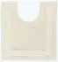 Homescapes Badgarnitur 2-tlg., wendbar, 100% Baumwolle, creme (BT1178)