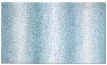 Kela Ombre Badematte 120x70cm, Polyester, frostblau