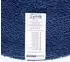 Homescapes Runde Badematte, 100% Baumwolle, wendbar, dunkelblau, 80cm