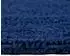 Homescapes Runde Badematte, 100% Baumwolle, wendbar, dunkelblau, 80cm