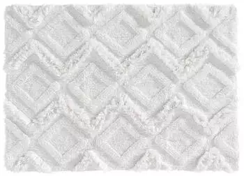 Douceur d'Intérieur IKATIS Badematte Baumwolle, weiß, 50x80cm (1801625)