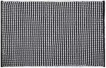 Spirella Badteppich Cone Polyester 50x80cm schwarz (10.19241)