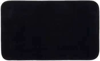 Gözze Rio Premium Badematte schwarz, 70x120cm, Polyester (100000-070120-99)