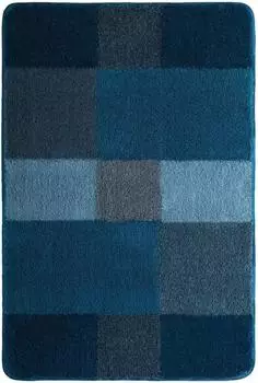 Kleine Wolke Joana Badematte 70x120cm, blau, Polyacryl