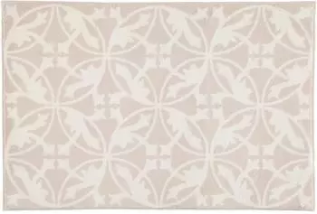 Rhomtuft Mauro Badematte 70x120cm, natur-wei&szlig;, 100% Baumwolle (830)