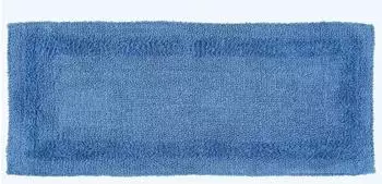 Homescapes Luxus Wendebadematte Runner 1600g/m&sup2;, 100% Baumwolle, kobaltblau (40x100cm)