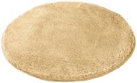 Kleine Wolke Badteppich Relax rund Rund 100 cm | champagner - beige