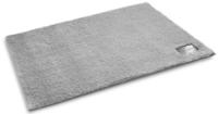 Joop! Badteppich Luxury, Grau, Textil, Uni, rechteckig, 50x60 cm, Made in Germany,