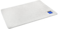 Joop! Badematte Basic, Wei&szlig;, Textil, Uni, rechteckig, 70x120 cm, Made in Germany,