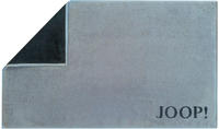 Joop! Badematte Classic Doubleface, Anthrazit, Schwarz, Textil, Uni, rechteckig,