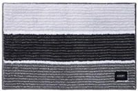Joop! Badteppich Lines, Anthrazit, Textil, Streifen, rechteckig, 70x120 cm,...