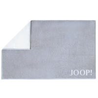 Joop! Badematte Classic Doubleface, Silber, Textil, Uni, rechteckig, 50x80 cm, Made