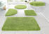 My Home my home Badematte Sanremo Polyester, rund, Badematte aus Microfaser grün