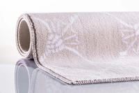 Joop! Badteppich Repetition, Creme, Natur, Textil, Floral, rechteckig, 60x90 cm, Made